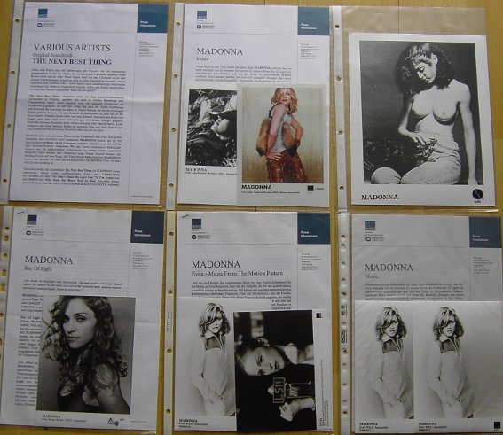 Madonna Presskits