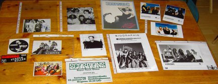 Scorpions Memorabilia