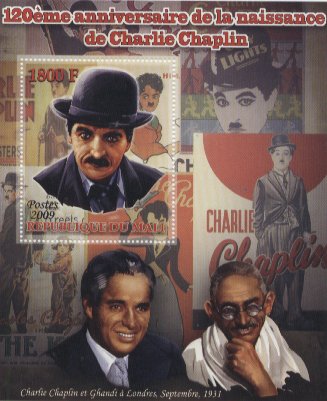 Charlie Chaplin Ghandi Mali