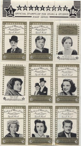 Hollywood stamps