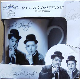 Laurel & Hardy Mug & Coaster